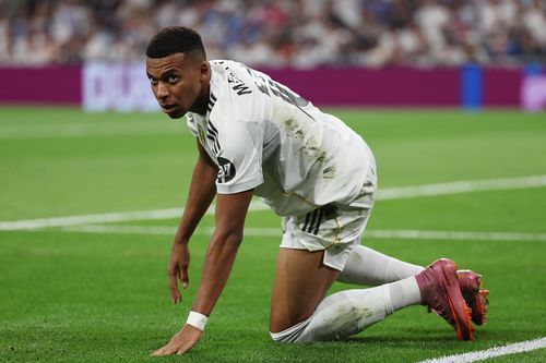 Hình ảnh gây chú ý của Mbappe