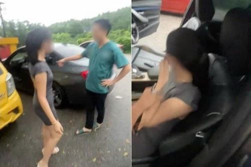 Vụ chồng Malaysia bắt quả tang vợ ngoại tình trên xe BMW viral MXH