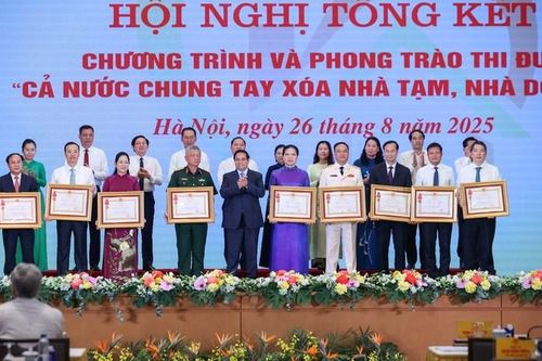 Hoàn thành xóa nhà tạm, nhà dột nát là công trình quốc gia đặc biệt của ý Đảng, lòng dân