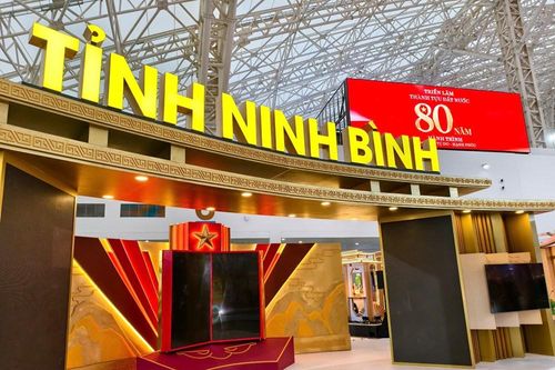 Ninh Bình mang không gian di sản đến Triển lãm Thành tựu đất nước 80 năm
