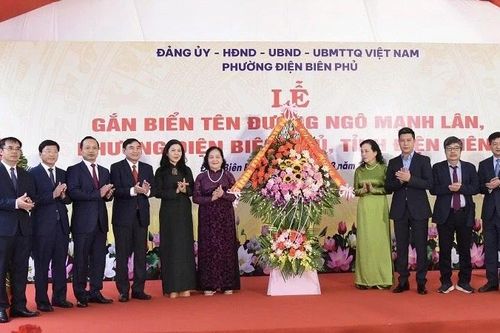 Điện Biên gắn biển, đặt tên nhiều tuyến đường tri ân các cố nhà văn, nhạc sĩ, họa sĩ
