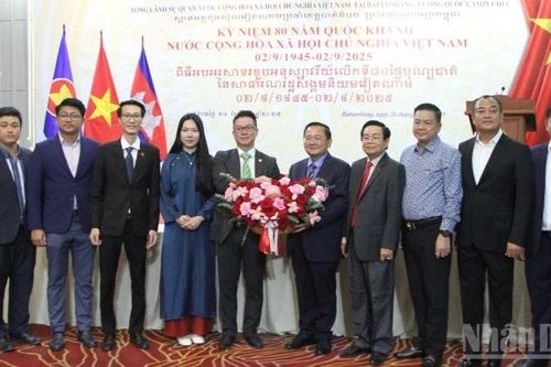 Kỷ niệm 80 năm Quốc khánh Việt Nam tại tây bắc Campuchia