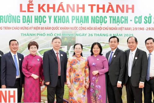 Khánh thành Trường ĐH Y khoa Phạm Ngọc Thạch cơ sở 2 trên 2.400 tỷ đồng