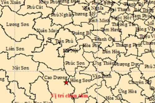 Động đất ở Phú Thọ, Hà Nội cảm nhận rõ