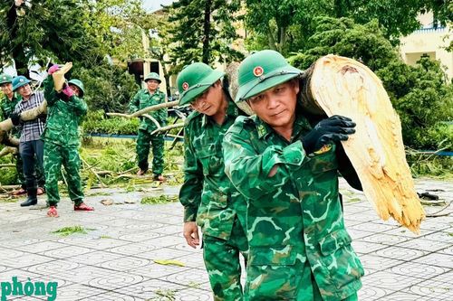 BĐBP Hà Tĩnh: Tập trung lực lượng khắc phục hậu quả sau bão