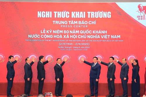 Trung tâm báo chí Lễ kỷ niệm 80 năm Quốc khánh: Nơi hội tụ số lượng phóng viên đông nhất từ trước đến nay