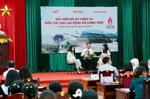 Báo Kinh tế & Đô thị tổ chức tọa đàm, tìm giải pháp bảo hiểm rủi ro thiên tai cho lao động phi chính thức