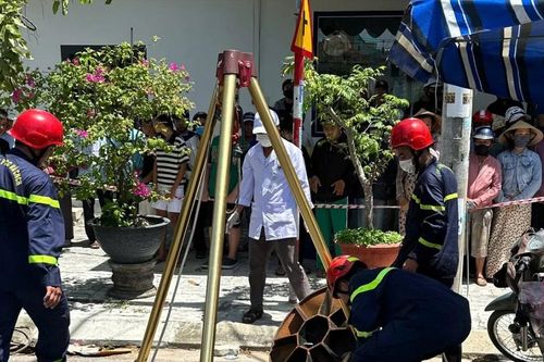 Phát hiện 2 người tử vong bất thường dưới hố cống sâu 8 mét ở Đà Nẵng