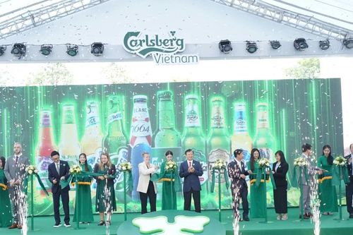 Carlsberg Việt Nam khánh thành nhà máy bia Phú Bài mở rộng
