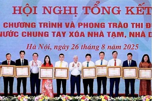 Thủ tướng Chính phủ biểu dương BIDV trong công tác xóa nhà tạm, nhà dột nát