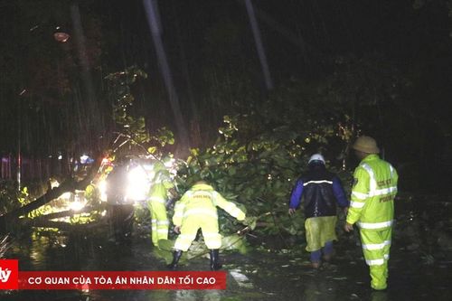 Giải cứu người đàn ông mắc kẹt trong căn nhà sập do bão số 5