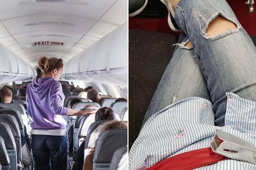 Vì sao không nên ngồi bắt chéo chân trên máy bay?