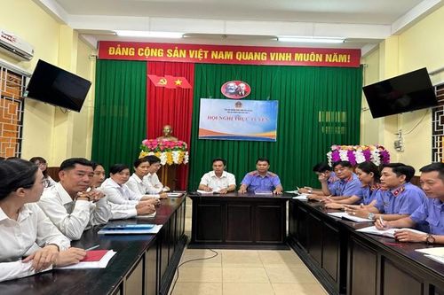 VKSND Khu vực 7 tỉnh An Giang phối hợp tổ chức phiên tòa dân sự rút kinh nghiệm