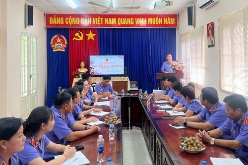 Chi bộ VKSND Khu vực 3, tỉnh Đồng Tháp tổ chức Hội nghị Đảng viên nhiệm kỳ 2025 – 2030