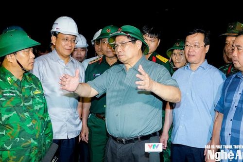Chính quyền 2 cấp Nghệ An phát huy '4 tại chỗ' cùng nhân dân ứng phó cuồng phong KAJIKI