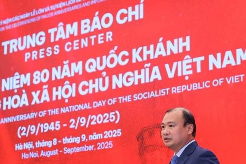 Khai trương Trung tâm Báo chí A80, phát hành bộ tem đặc biệt dịp Quốc khánh 2/9