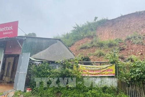 Ảnh hưởng bão số 5: Lào Cai thiệt hại ban đầu về nhà ở của người dân