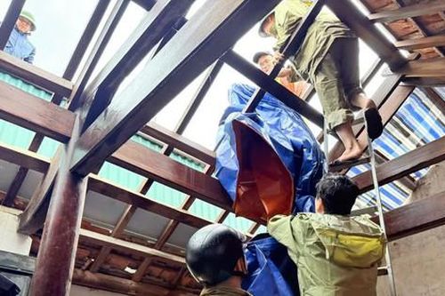 Hà Tĩnh khẩn trương khắc phục hậu quả bão số 5