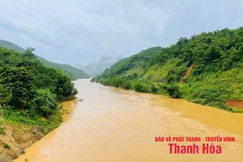 Tăng mức báo động II trên sông Mã tại trạm Thủy văn Giàng
