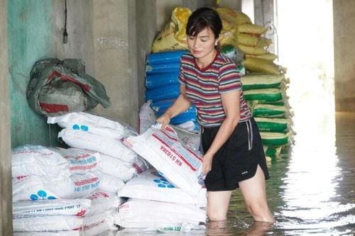 Thanh Hóa: Mưa lớn gây ngập cục bộ, người dân vật lộn trong biển nước