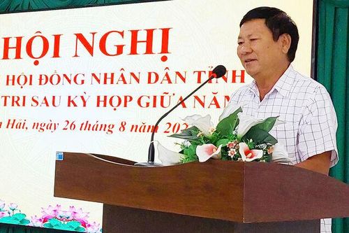 HĐND tỉnh An Giang tiếp xúc cử tri xã Tiên Hải