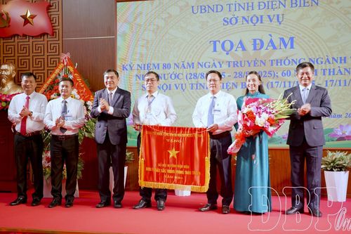 Tọa đàm kỷ niệm 80 năm Ngày truyền thống ngành Tổ chức Nhà nước và 60 năm thành lập Sở Nội vụ tỉnh Điện Biên