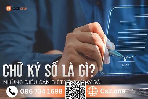 Trải nghiệm ký số từ xa hiện đại cùng CA2 Remote Signing