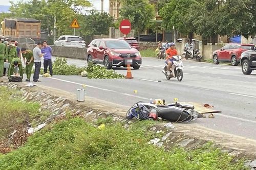 Hai người thương vong vụ tai nạn giao thông ở xã Hoàn Lão