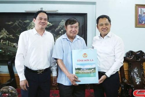 Đồng chí Chủ tịch UBND tỉnh thăm chúc mừng đồng chí nguyên lãnh đạo tỉnh