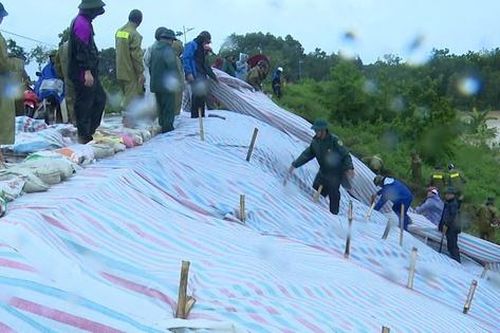 Những thiệt hại ban đầu khi bão số 5 đi qua