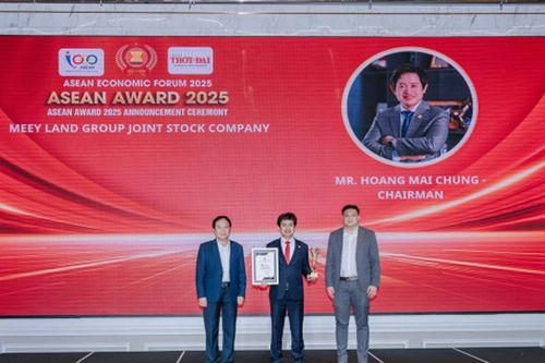 Vinh danh tầm nhìn lãnh đạo Meey Group tại Top 10 ASEAN Award 2025