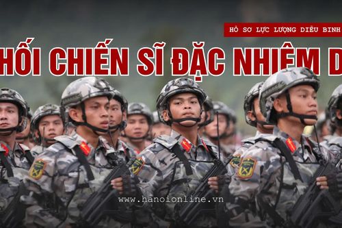 Khối Chiến sỹ đặc nhiệm dù: lực lượng tinh nhuệ tiêu biểu