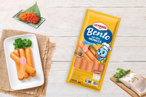 Xúc xích trứng cá Bento - bước tiến mới của thực phẩm Việt