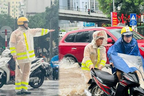 Cập nhật tình hình ngập lụt, các tuyến đường ùn tắc do bão số 5