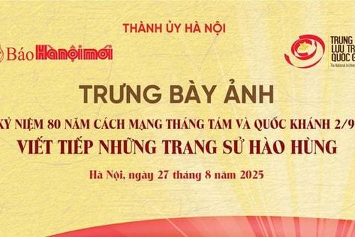Trưng bày ảnh 'Viết tiếp những trang sử hào hùng' - điểm 'check-in' nổi bật dịp 2-9