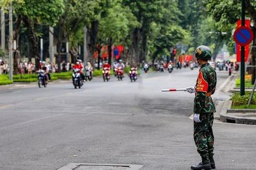 Thông tin mới nhất lịch cấm đường sơ duyệt diễu binh, diễu hành ngày 27/8