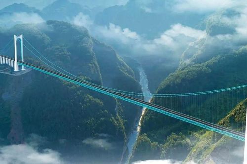Cầu treo cao nhất thế giới lơ lửng 625 m trên vực sâu
