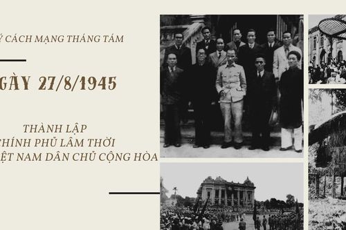 Ngày 27/8/1945: Thành lập Chính phủ lâm thời nước Việt Nam Dân chủ Cộng hòa