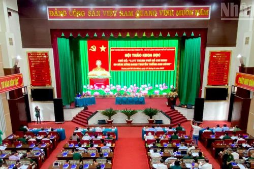Hội thảo khoa học lực lượng vũ trang Thành phố Hồ Chí Minh 80 năm xứng danh truyền thống anh hùng