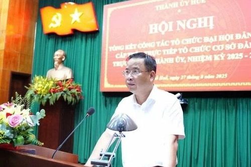 Thành ủy Huế tổng kết tổ chức Đại hội Đảng bộ cấp trên cơ sở