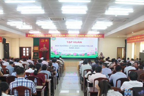 Ngành GD&ĐT Cần Thơ tăng cường bồi dưỡng, tập huấn lý luận chính trị