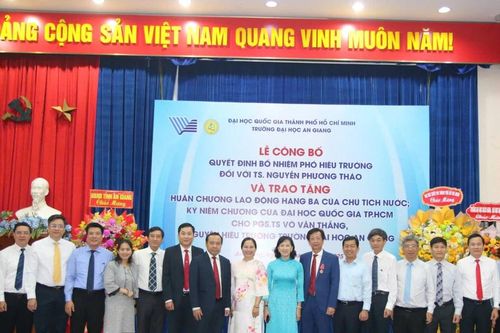 Trường Đại học An Giang có tân Phó Hiệu trưởng
