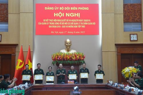 Đảng ủy BĐBP: Tiếp tục tăng cường sự lãnh đạo, chỉ đạo của cấp ủy, chỉ huy các cấp đối với công tác tài chính và đổi mới cơ chế quản lý tài chính quân đội