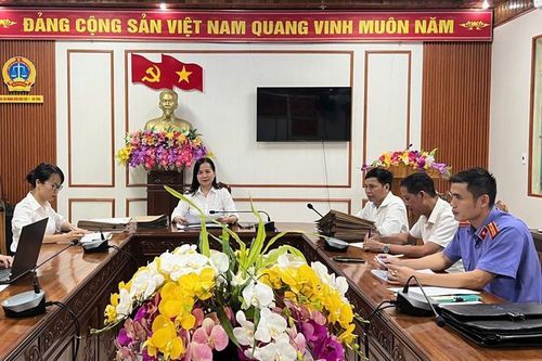 VKSND khu vực 1, tỉnh Hà Tĩnh: Họp xét giảm án đối với 44 bị án nhân dịp Quốc khánh 2/9