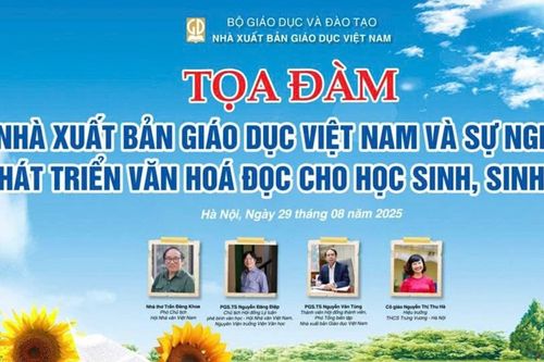 Tọa đàm NXB Giáo dục Việt Nam trong sự nghiệp phát triển văn hóa đọc