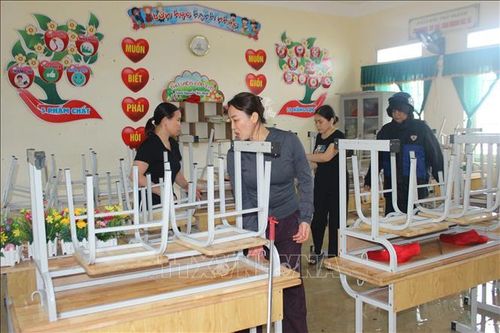 Ngành Giáo dục Hà Tĩnh dồn sức khắc phục thiệt hại bão số 5, chuẩn bị cho khai giảng