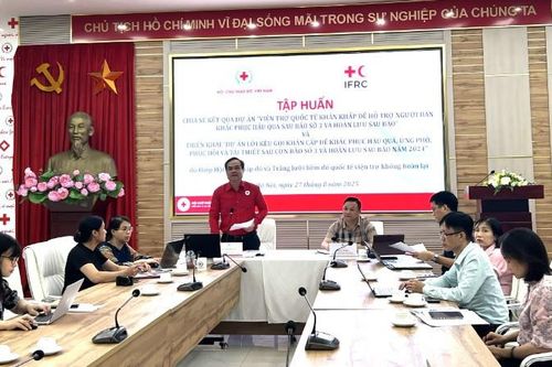 Khởi động giai đoạn II dự án cứu trợ khoảng 35.000 người dân bị thiệt hại do bão