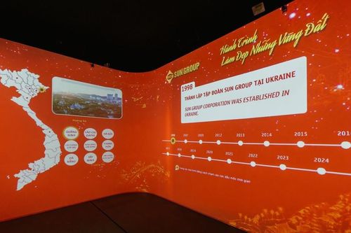 'Cất cánh' chuyến bay nghệ thuật của Sun Group tại triển lãm A80