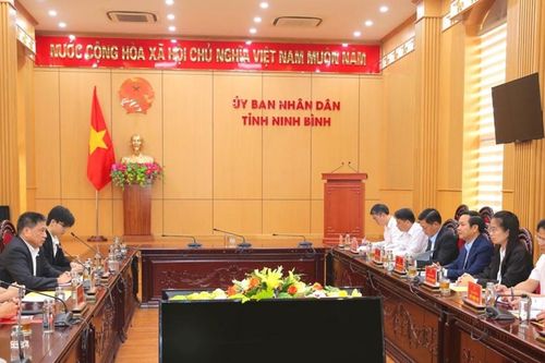 Ninh Bình mở rộng cơ hội hợp tác đầu tư với các tập đoàn lớn