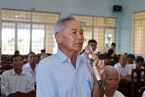 Đại biểu HĐND tỉnh An Giang tiếp xúc cử tri xã Hòa Điền